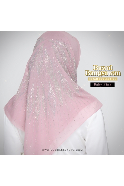BAWAL BANGSAWAN LUXE INTAN - BABY PINK